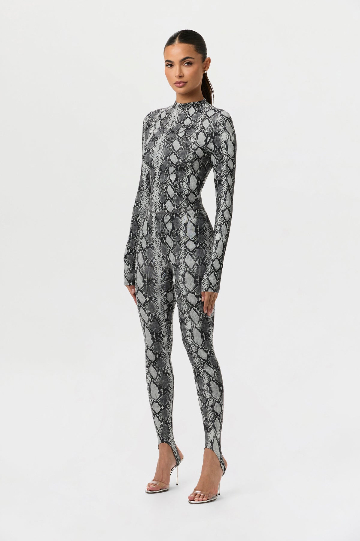 Naked Print Stirrup Legging