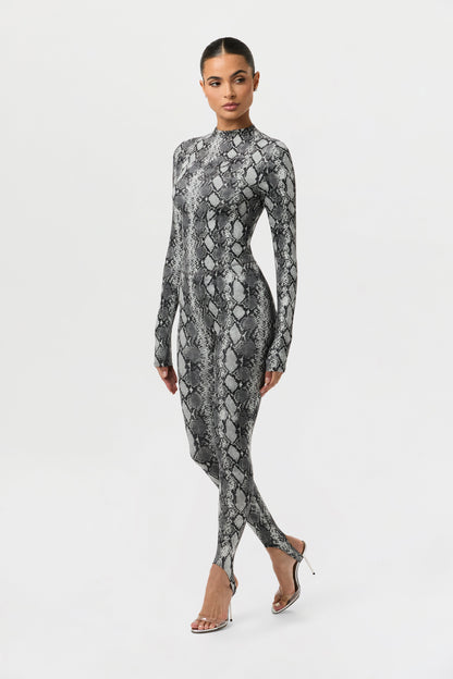 Naked Print Stirrup Legging