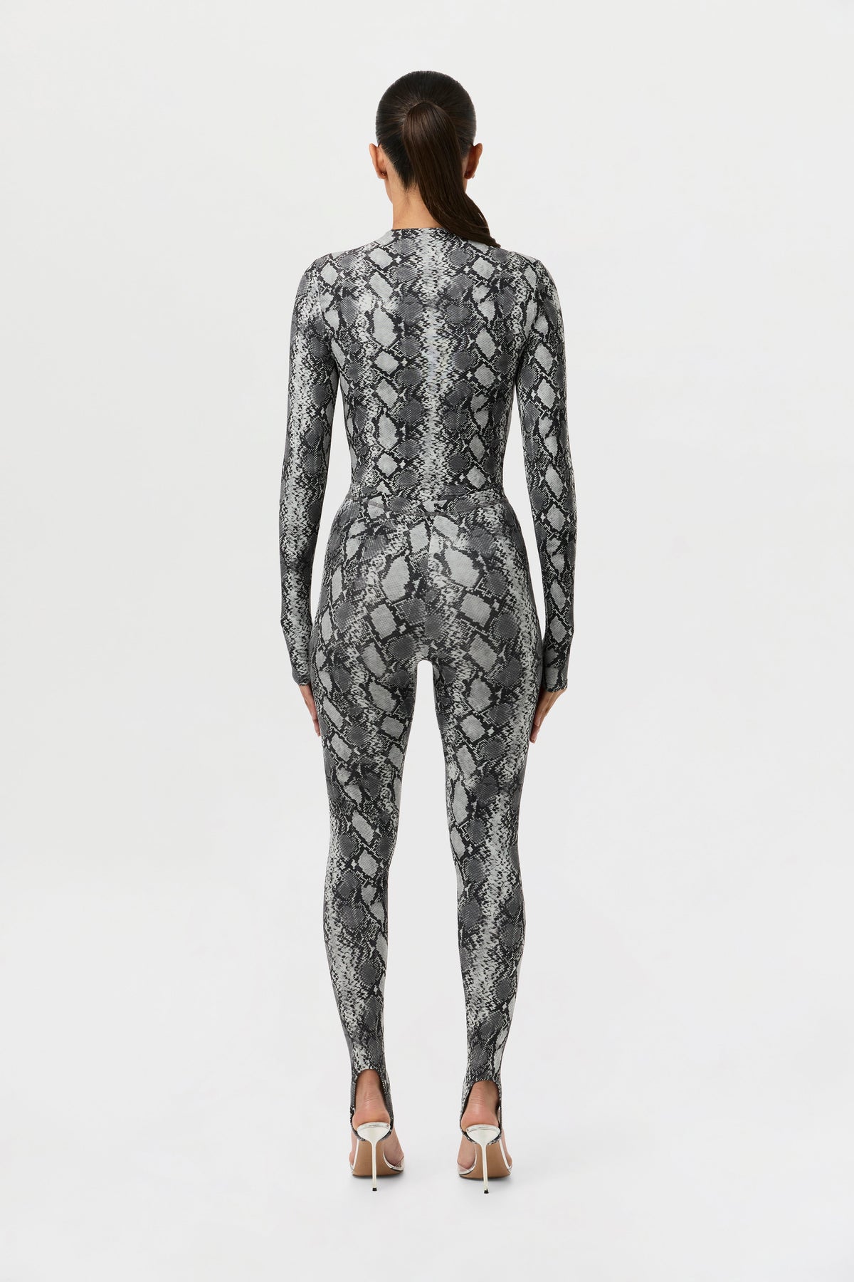 Naked Print Stirrup Legging