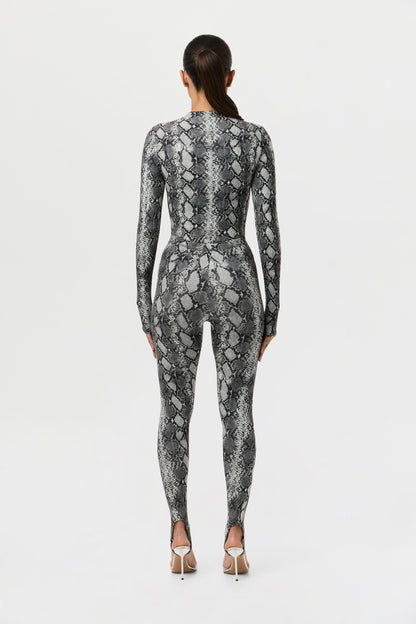 Naked Print Stirrup Legging