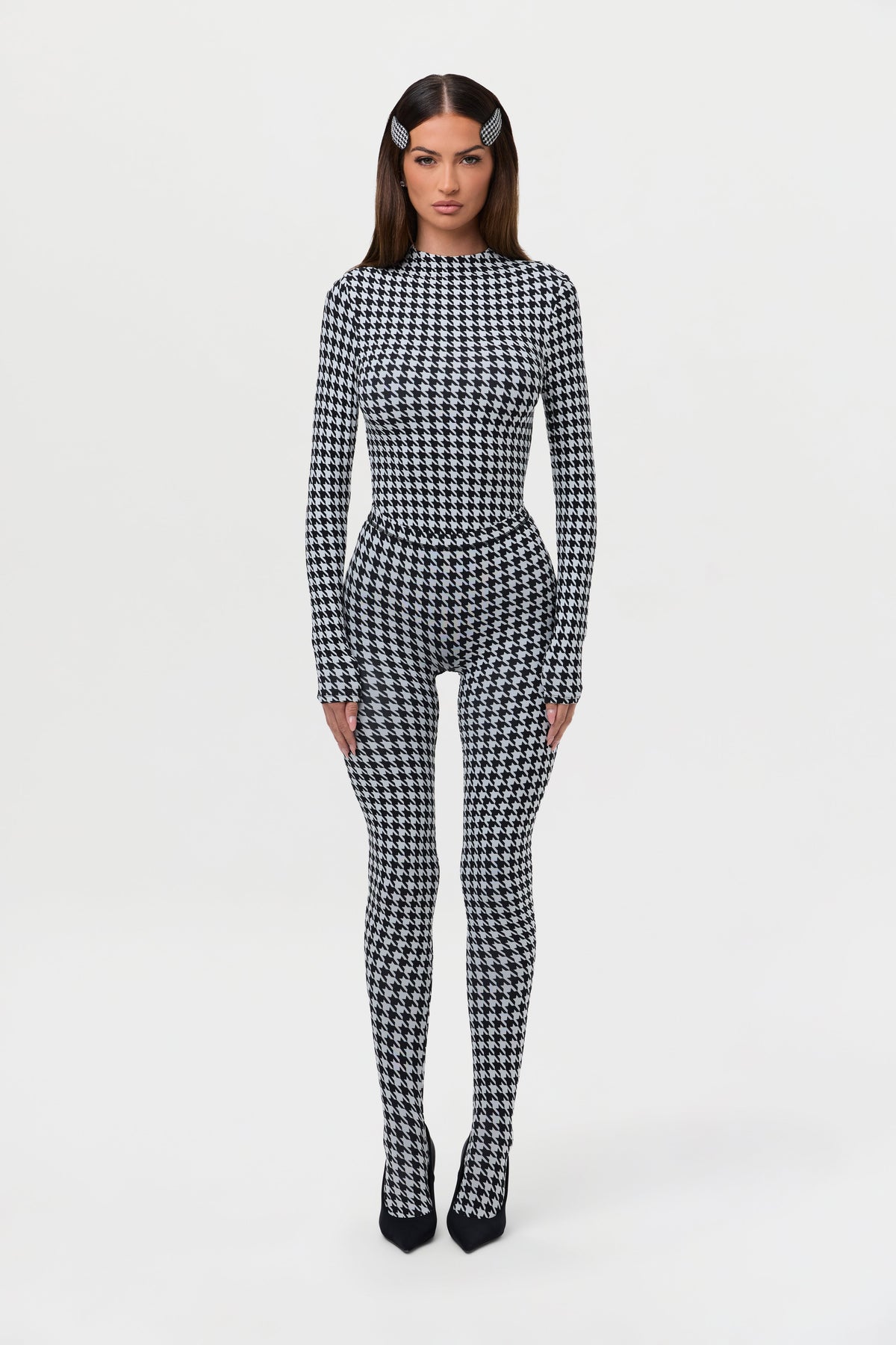 Naked Print Tights Petite