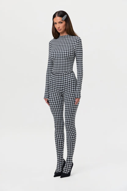 Naked Print Tights Petite