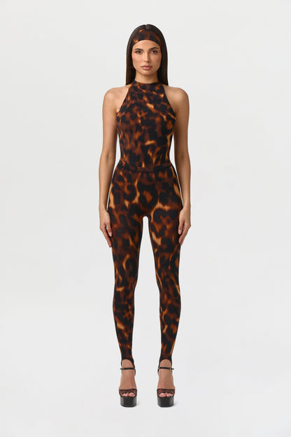 Naked Print Stirrup Legging