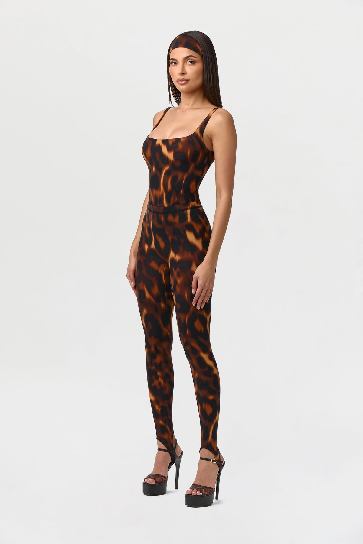 Naked Print Stirrup Legging