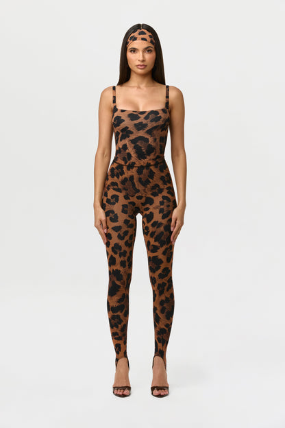 Naked Print Stirrup Legging