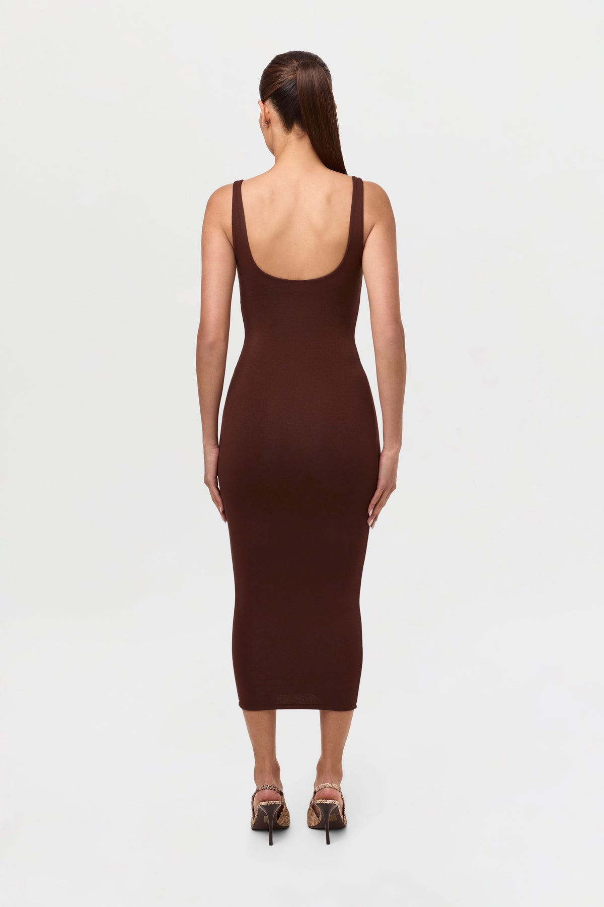 NW Sculpt Tank Midi Dress