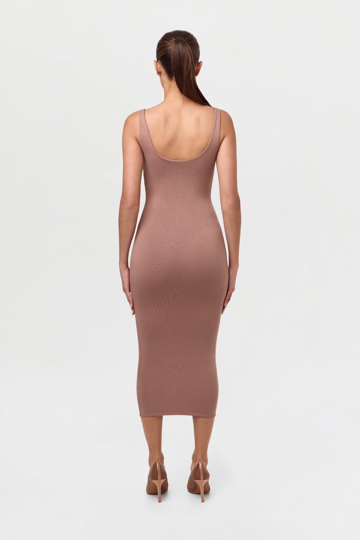 NW Sculpt Tank Midi Dress