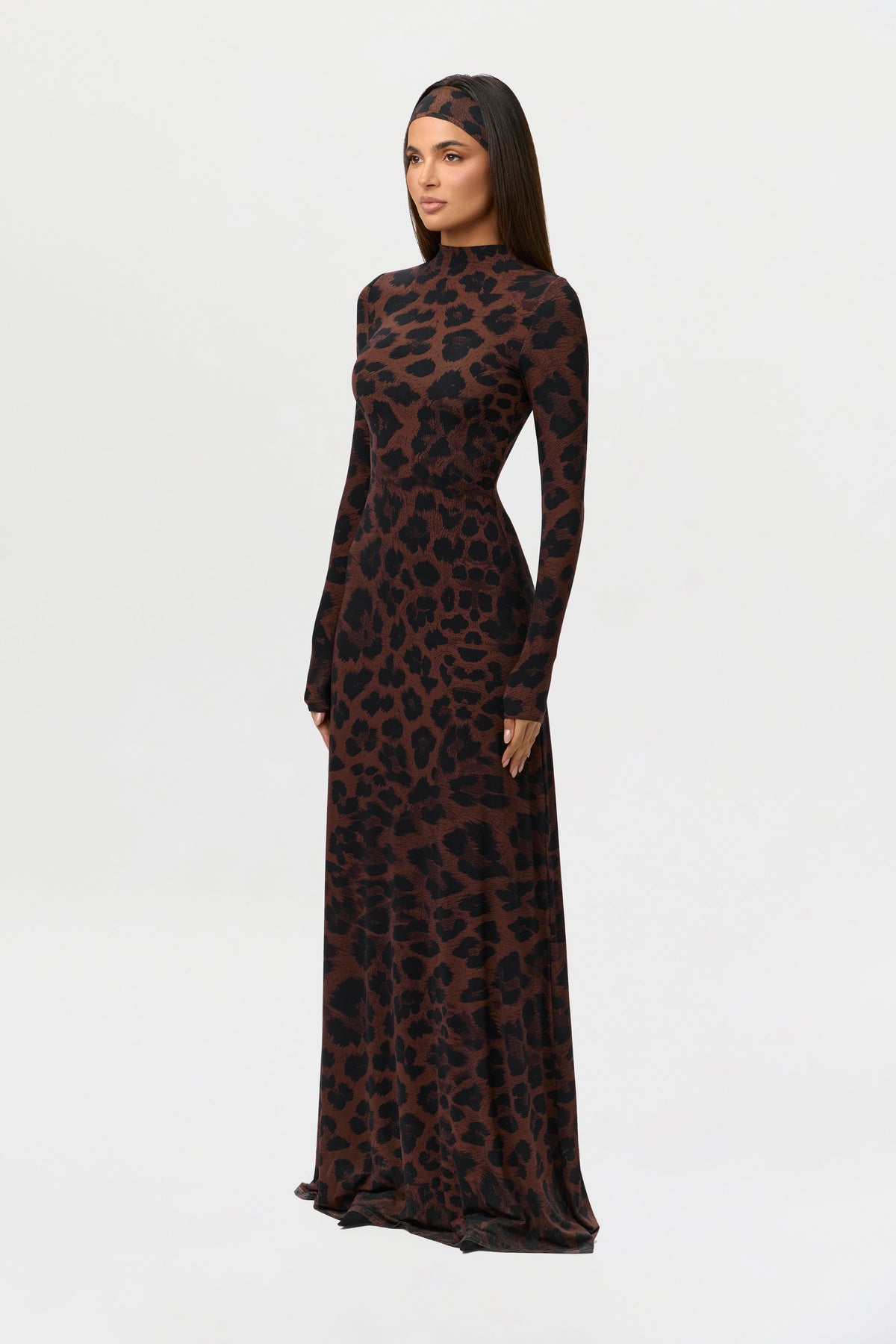 Naked Print Maxi Dress