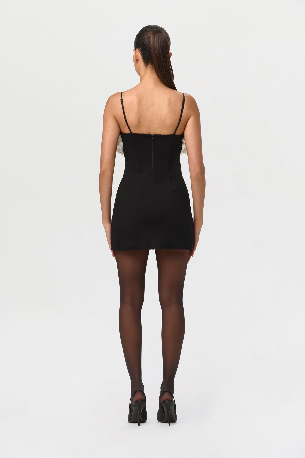 Ponte Roses Mini Dress