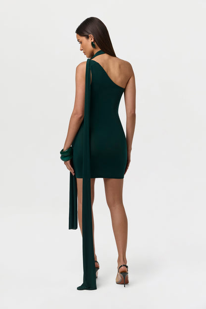 Tie Shoulder Mini Dress