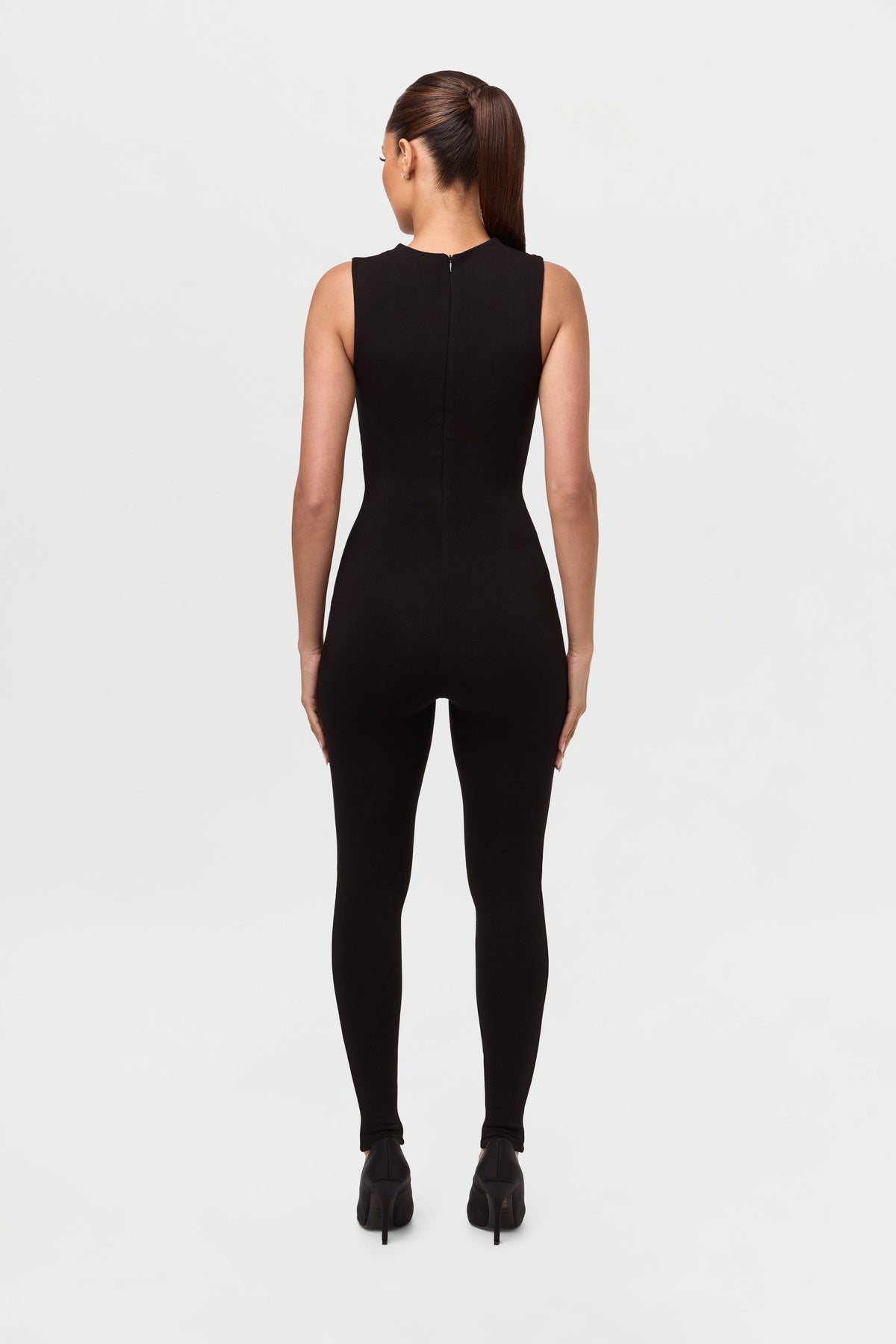 NW Sleeveless Sculpt Jumpsuit