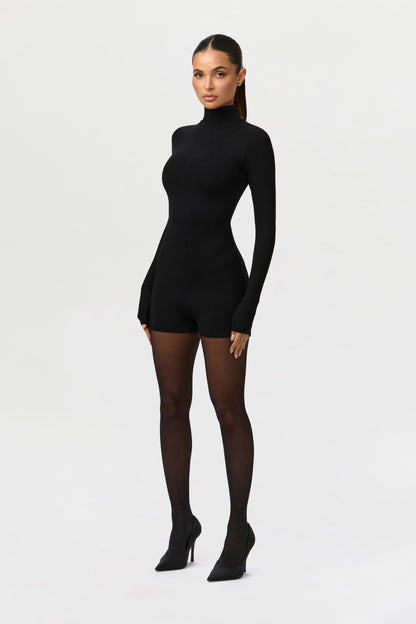 Butter Turtleneck Contour Romper