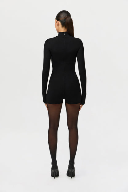 Butter Turtleneck Contour Romper