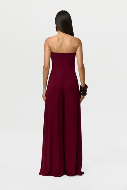 Slinky Tube Wide-Leg Jumpsuit