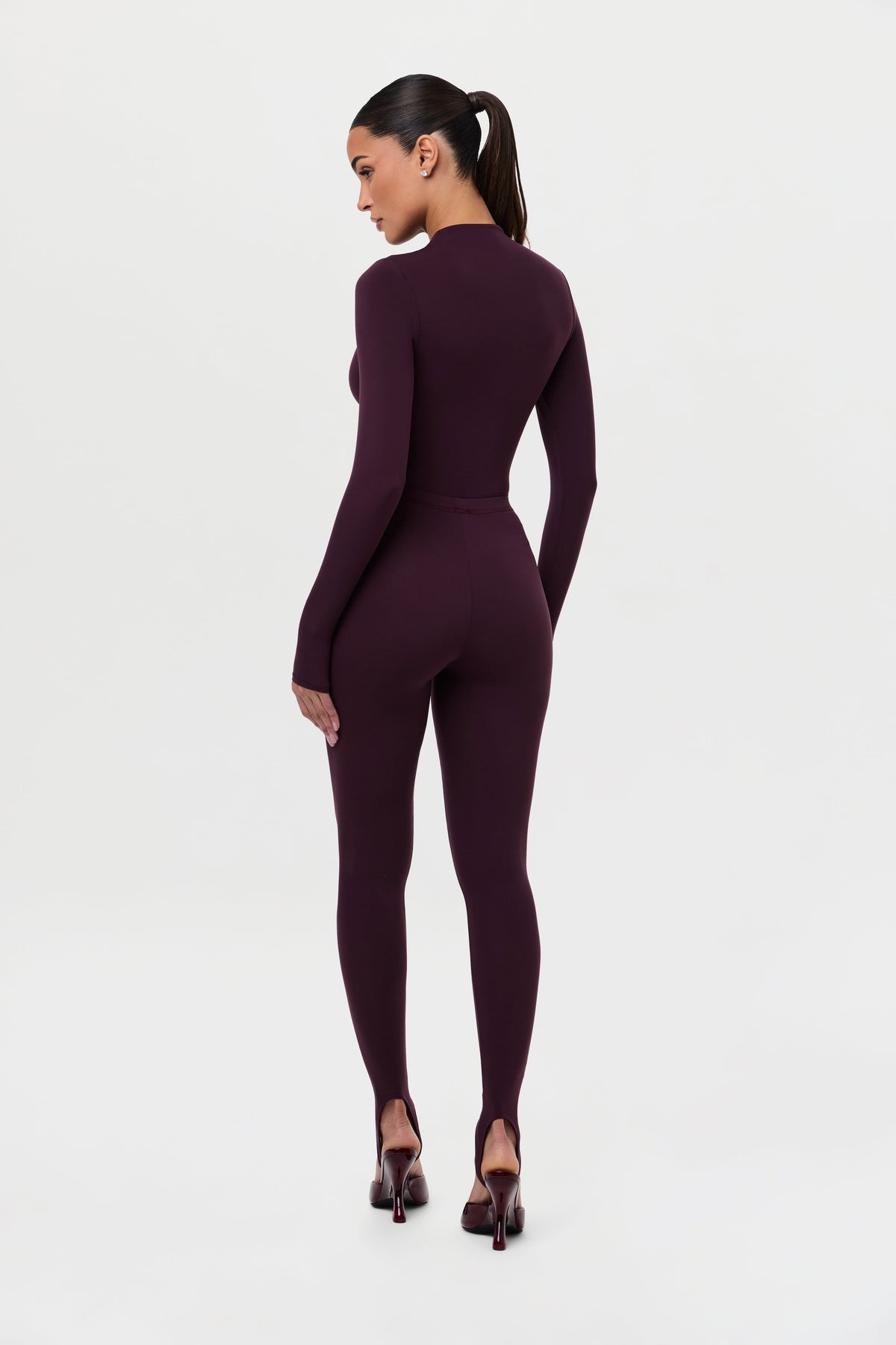 Naked Mock Neck Top