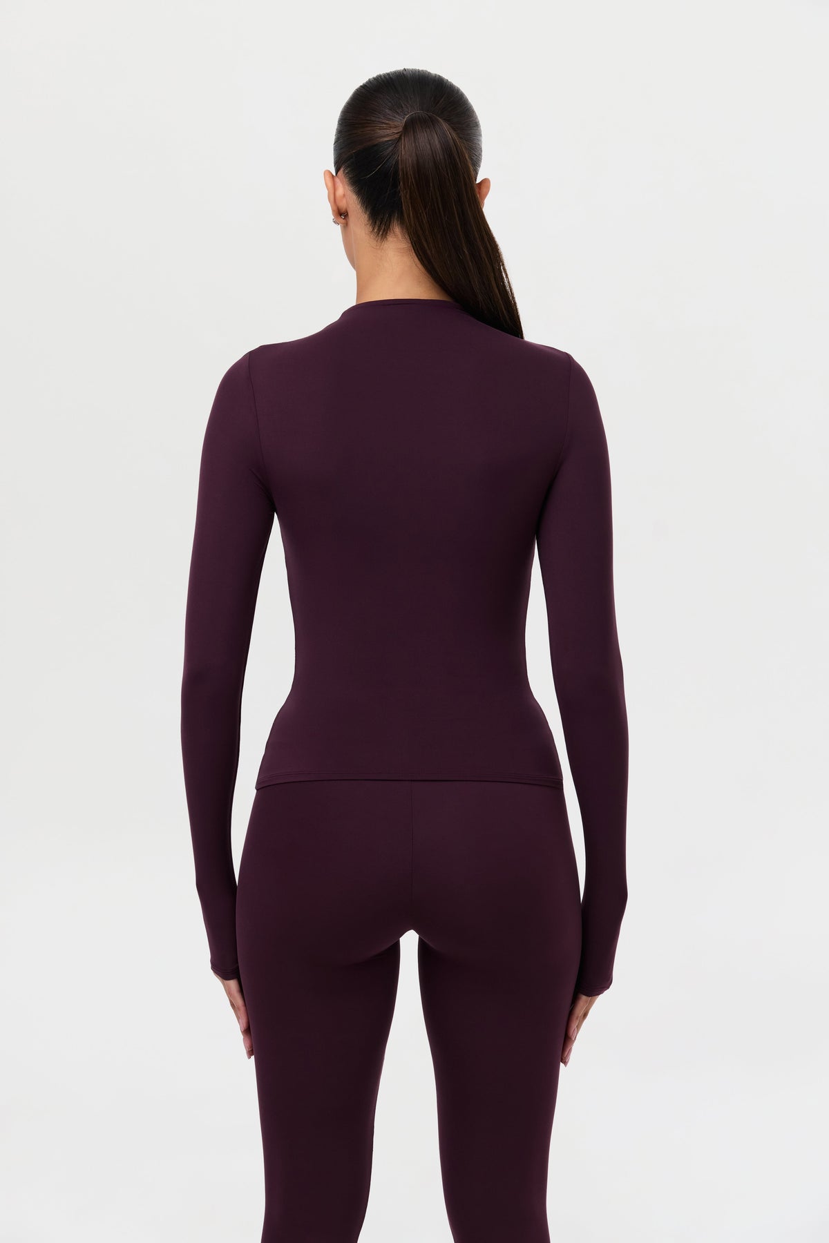 Naked Mock Neck Top