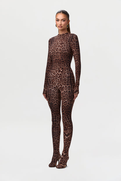 Naked Print Tights Petite