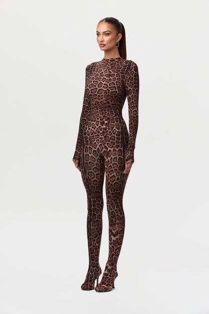Naked Print Tights Petite