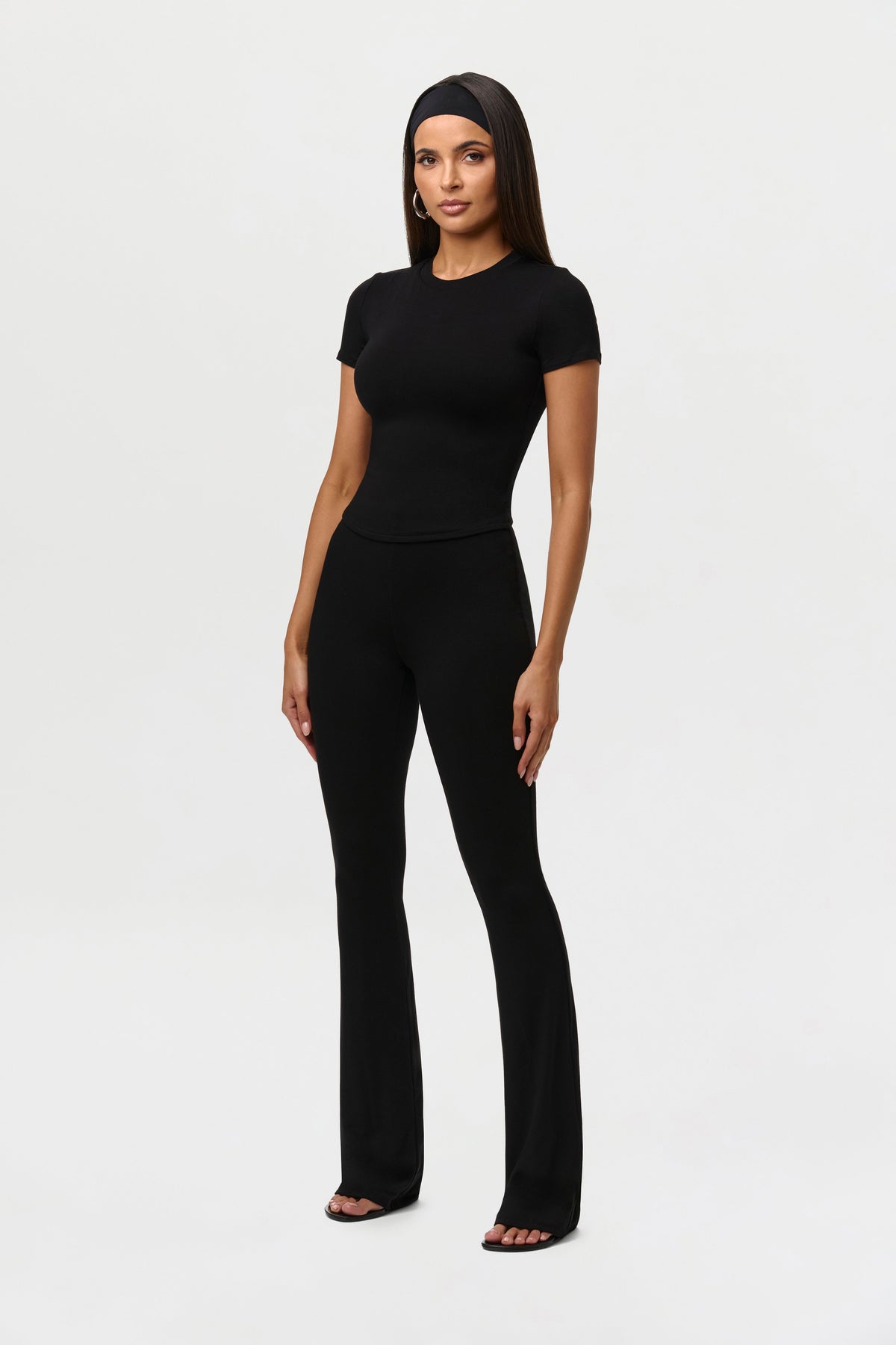 Smooth Bootcut Pants