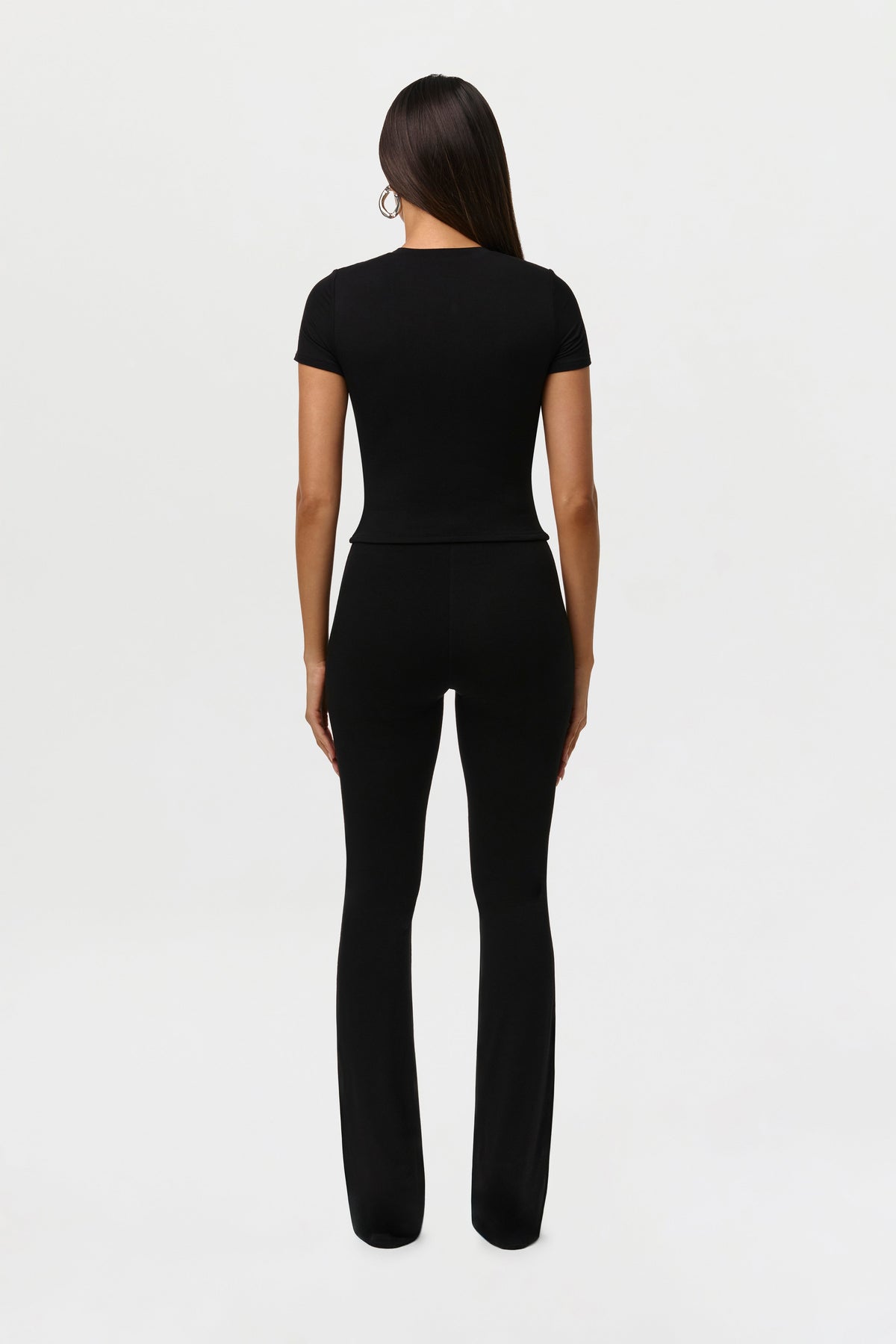 Smooth Bootcut Pants