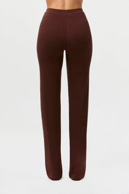 Smooth Straight Leg Pants Petite