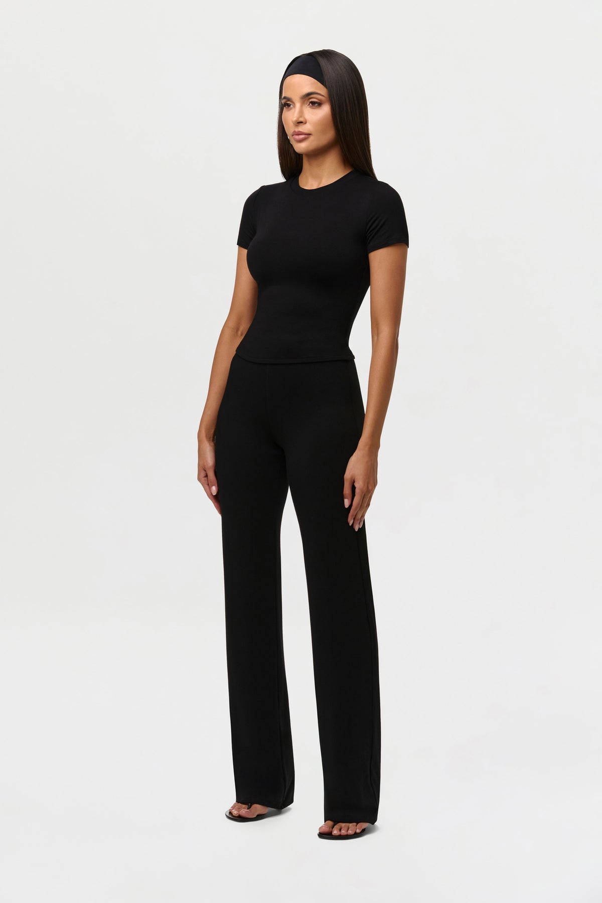 Smooth Straight Leg Pants Petite