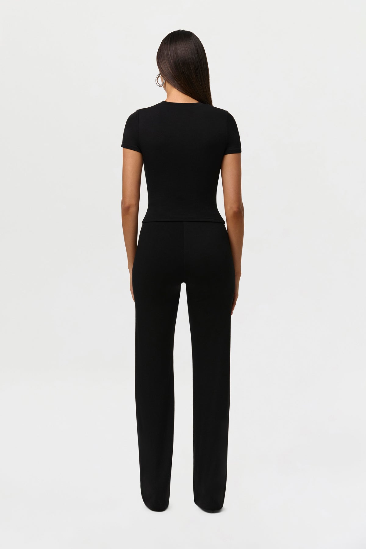 Smooth Straight Leg Pants Petite