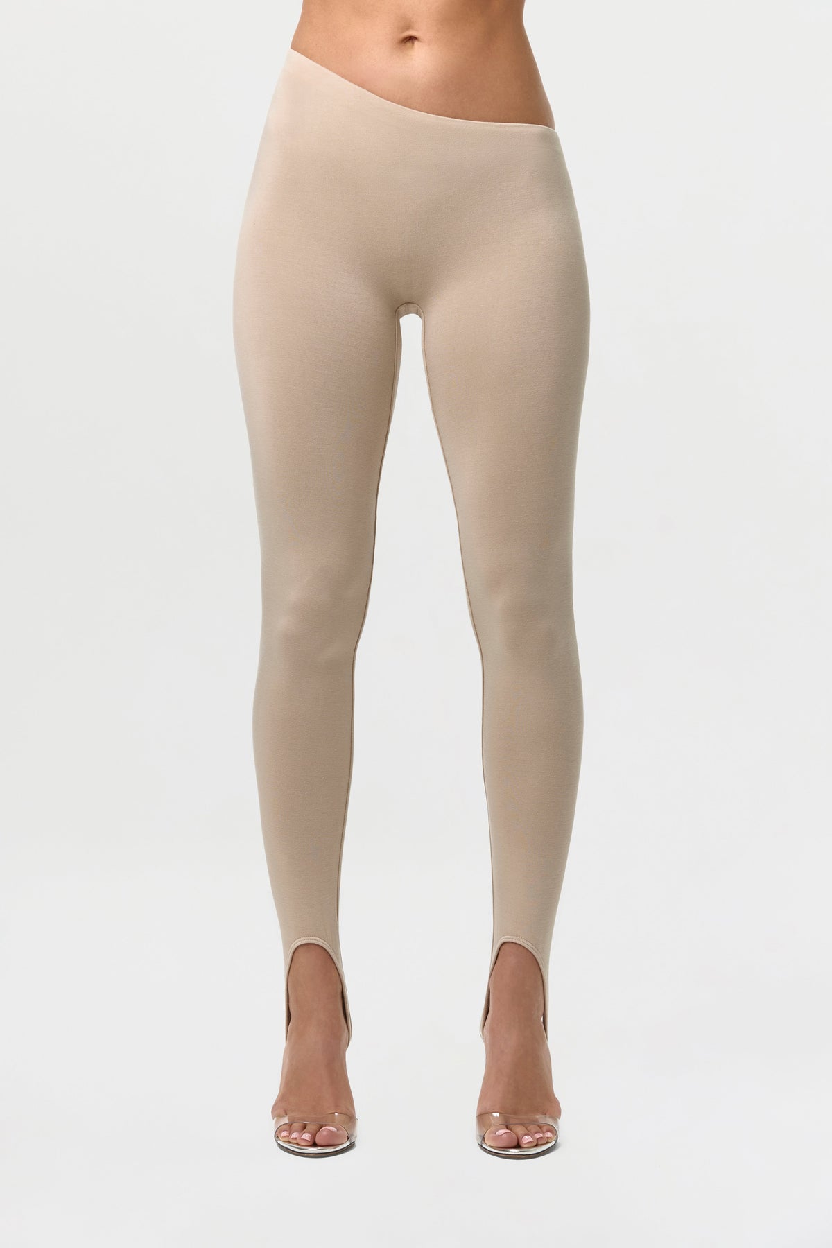 Smooth Asymmetric Stirrup Legging