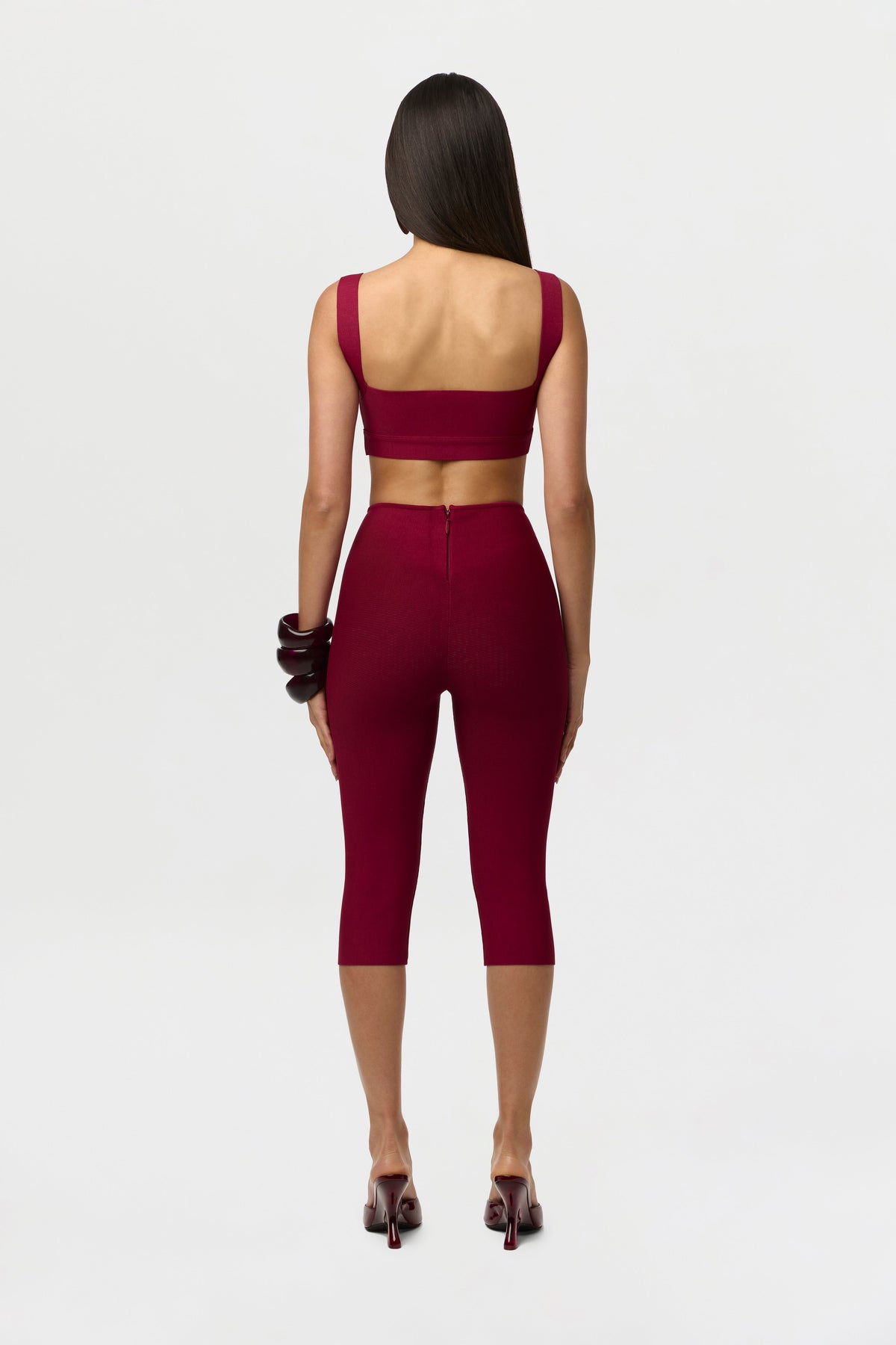Knit Sculpt Capri Leggings