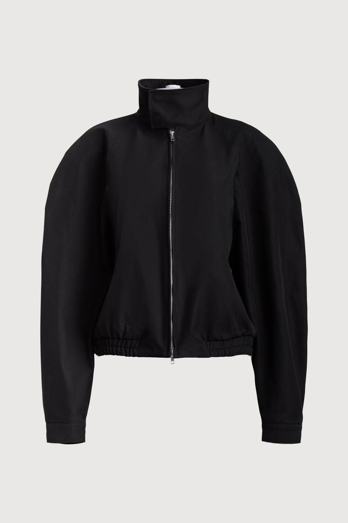 STRUCTURED FUNNEL NECK JACKET