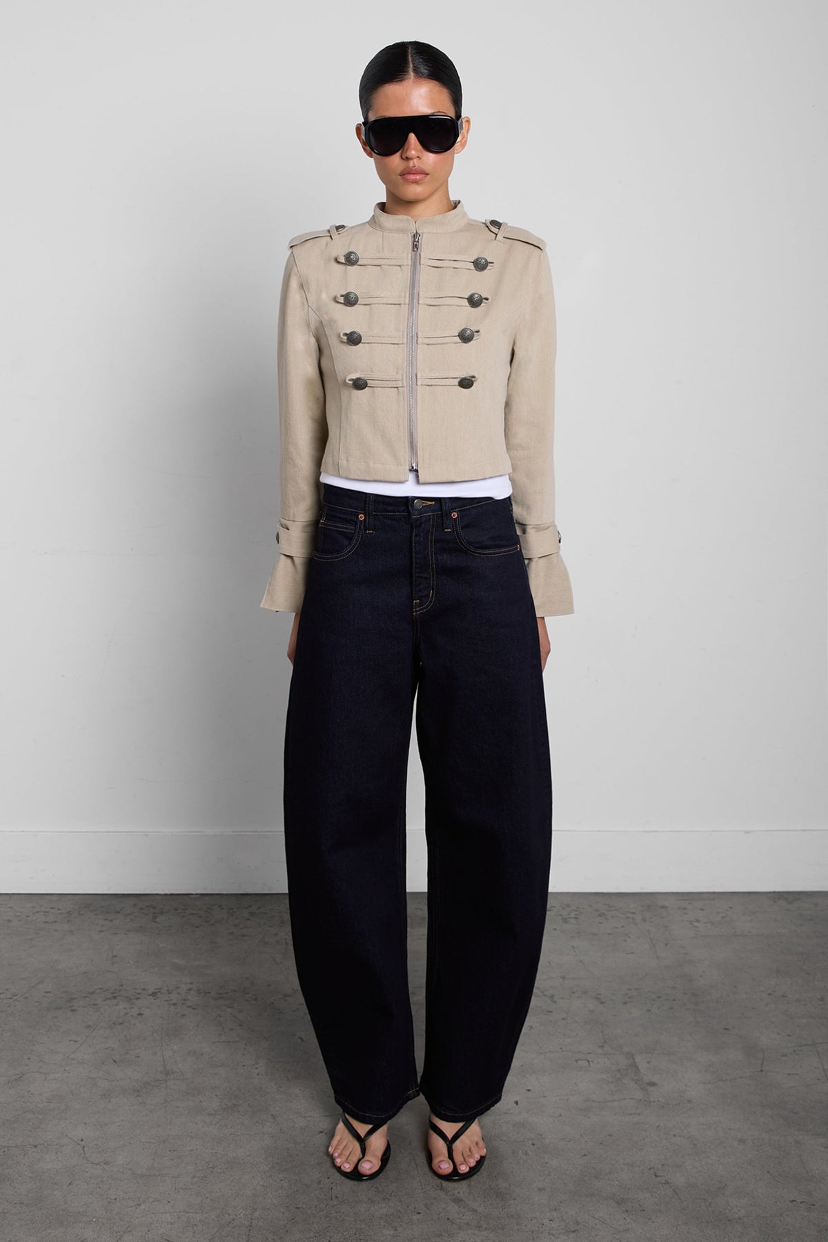 CROPPED MILITARY JACKET