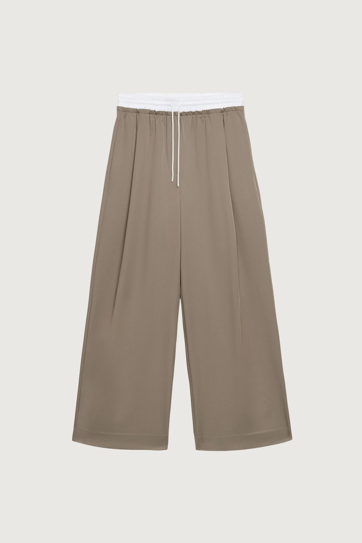 EXPOSED DRAWSTRING WAIST TROUSER