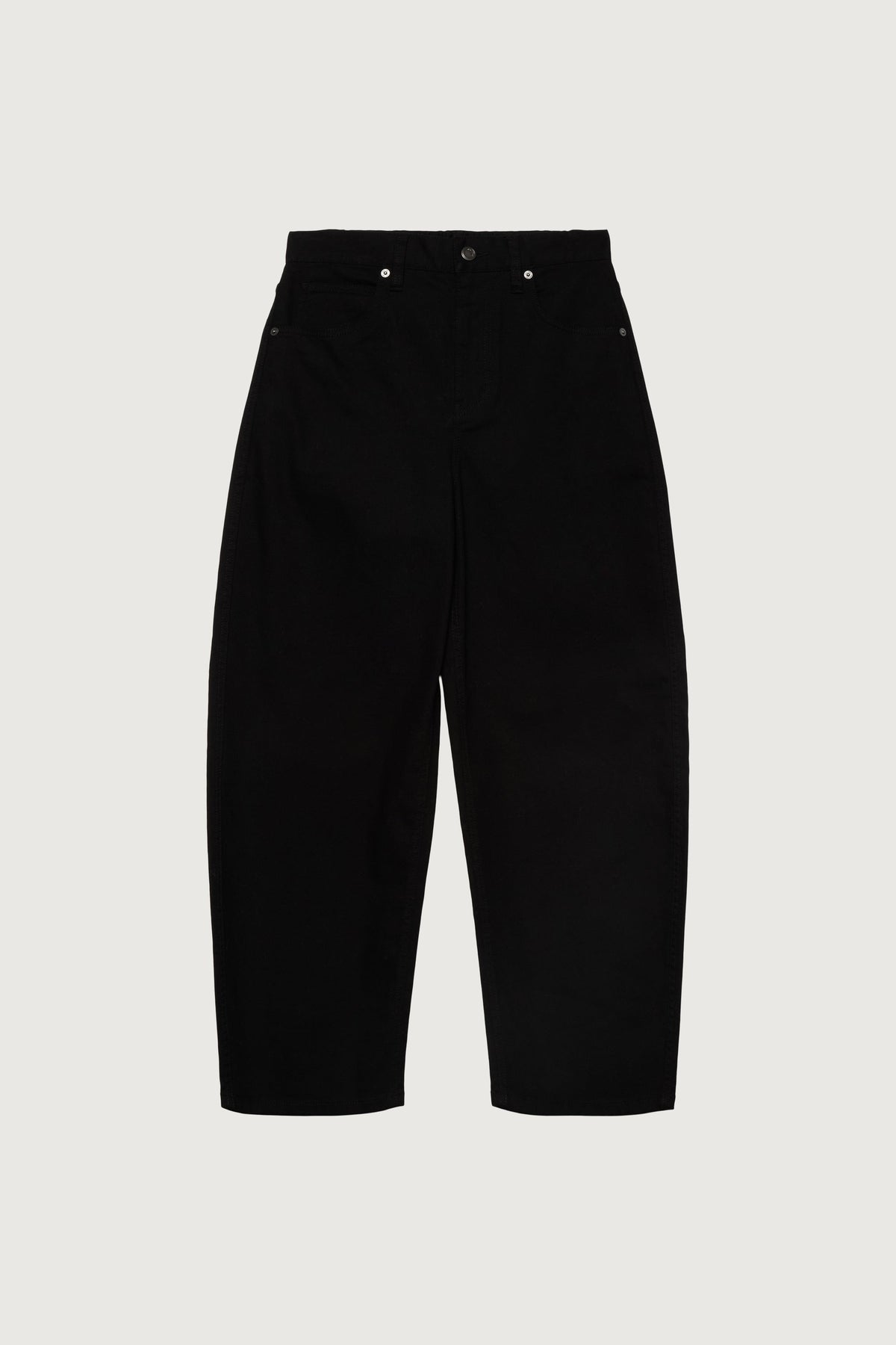 REGULAR LENGTH TWILL BARREL LEG PANT