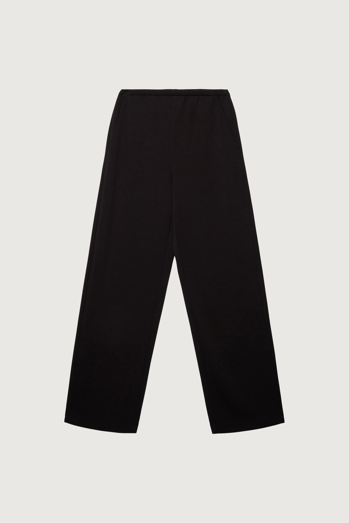 SCUBA ELASTIC WAIST STRAIGHT LEG PANT