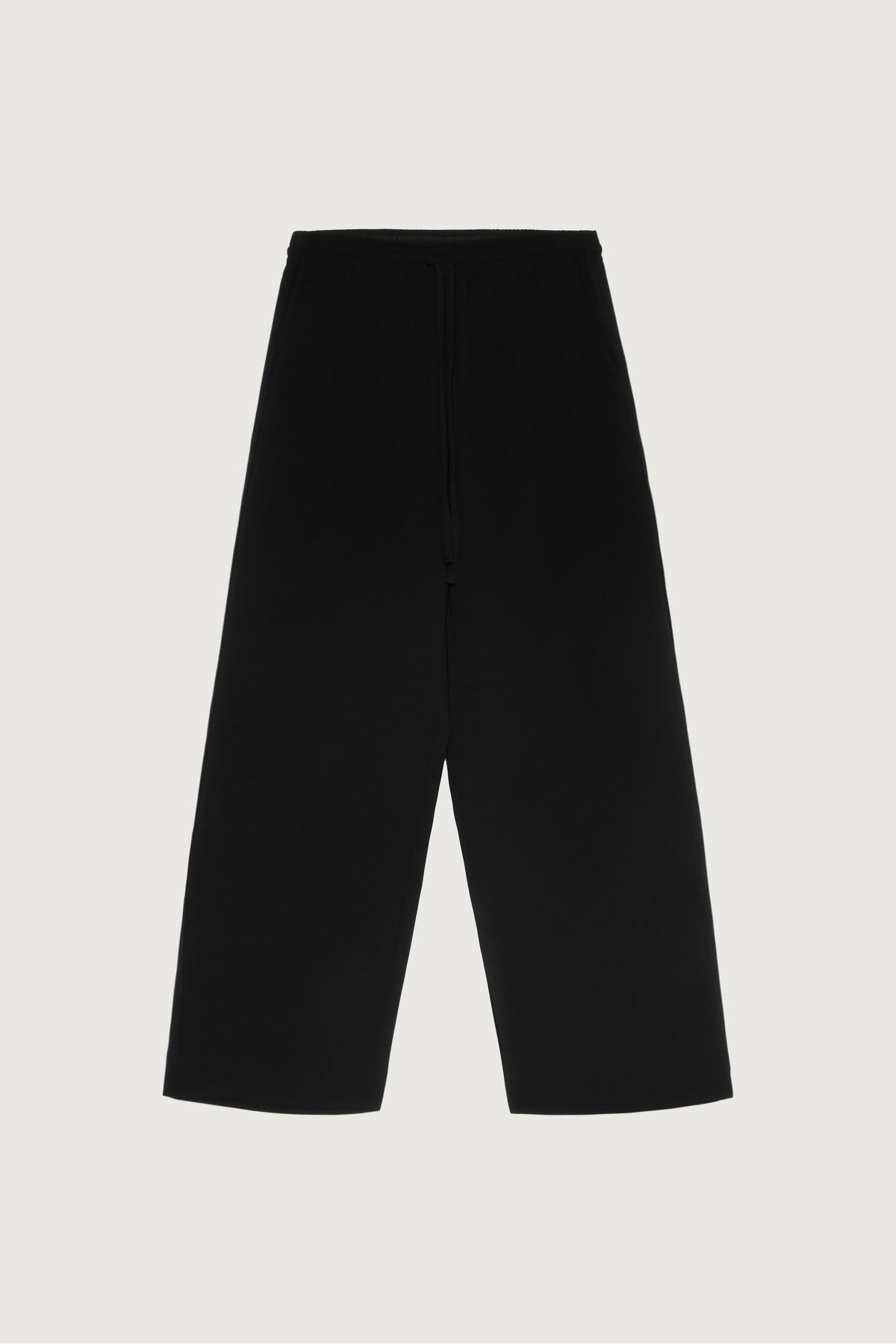 DRAWSTRING WAIST FLOWY PANT