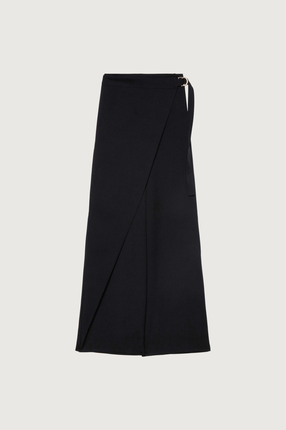 SIDE WRAP STRAIGHT LEG PANTS
