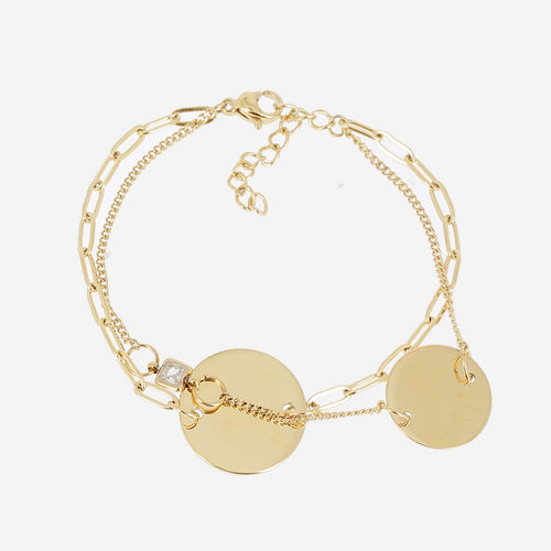 Bracelet Jonc Acier - (SBX25419-01WHT)