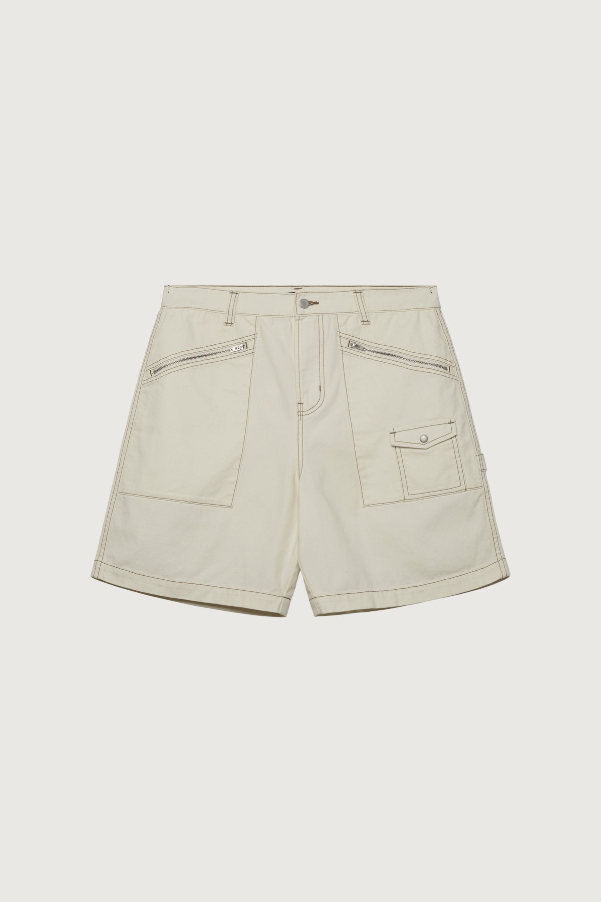 COTTON-TWILL CARGO SHORT