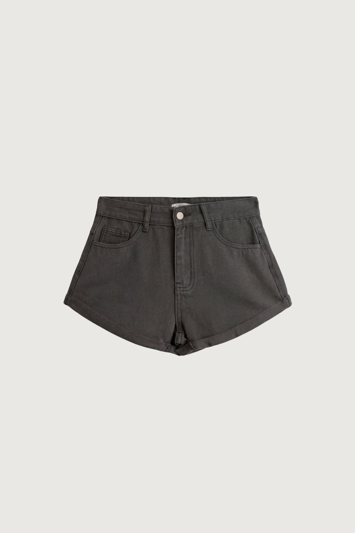 COTTON SHORT WITH CUFF DETAIL