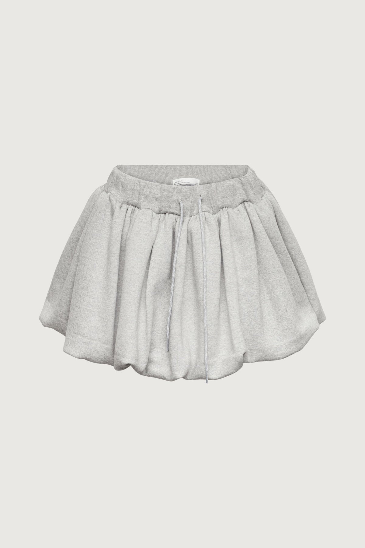 MINI BUBBLE HEM FLEECE SKIRT