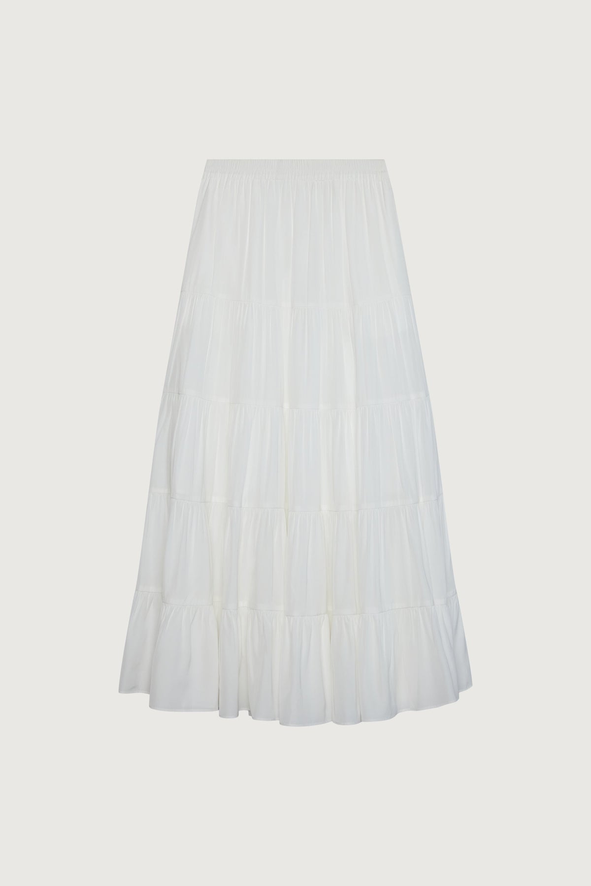 TIERED MAXI SKIRT