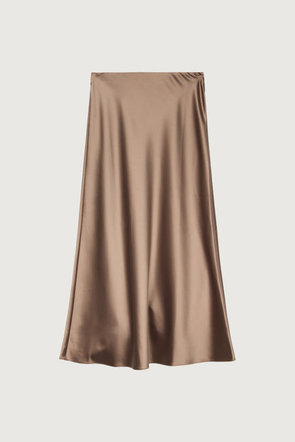 SATIN MAXI SKIRT