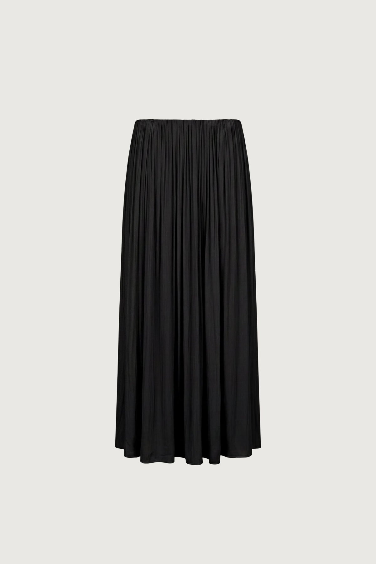 WRINKLE EFFECT MAXI SKIRT