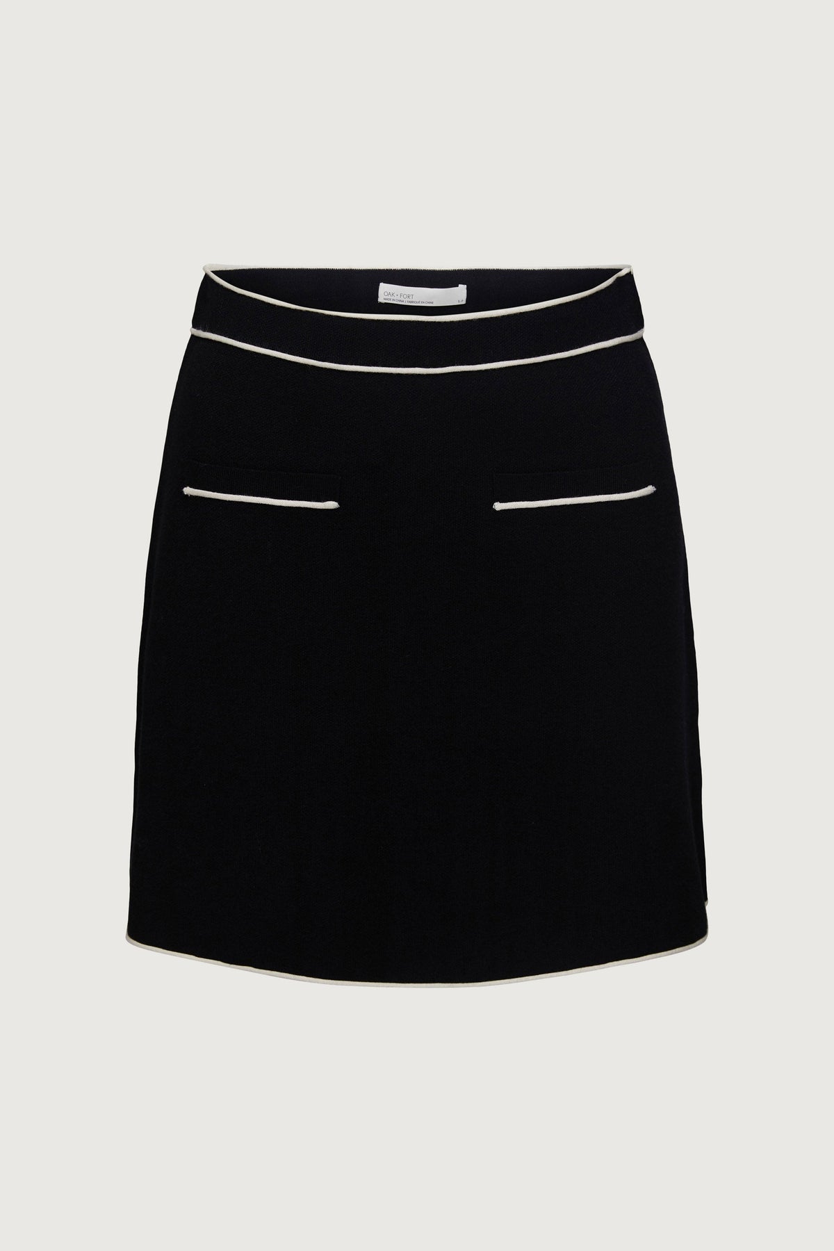KNIT MINI SKIRT