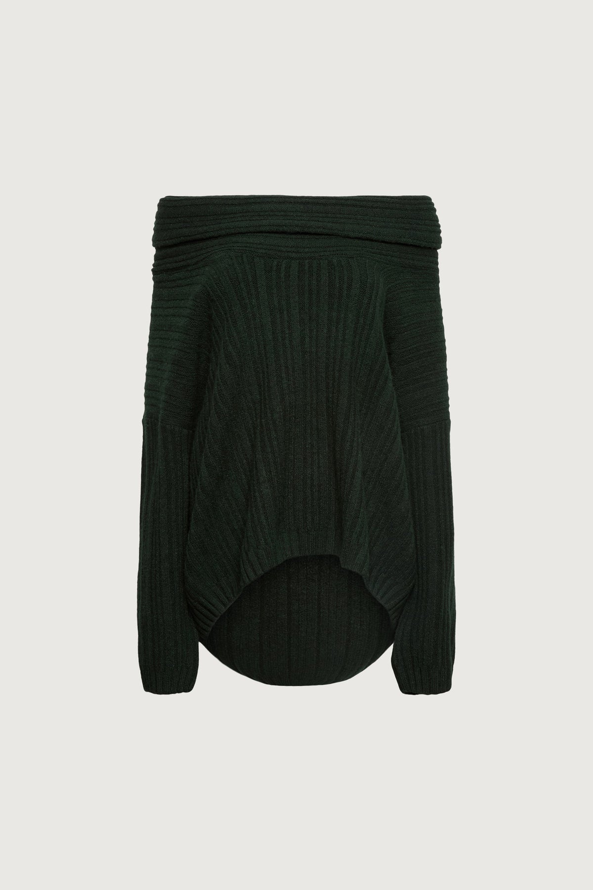 OVERSIZED SLOUCHY OFF THE SHOULDER SWEATER