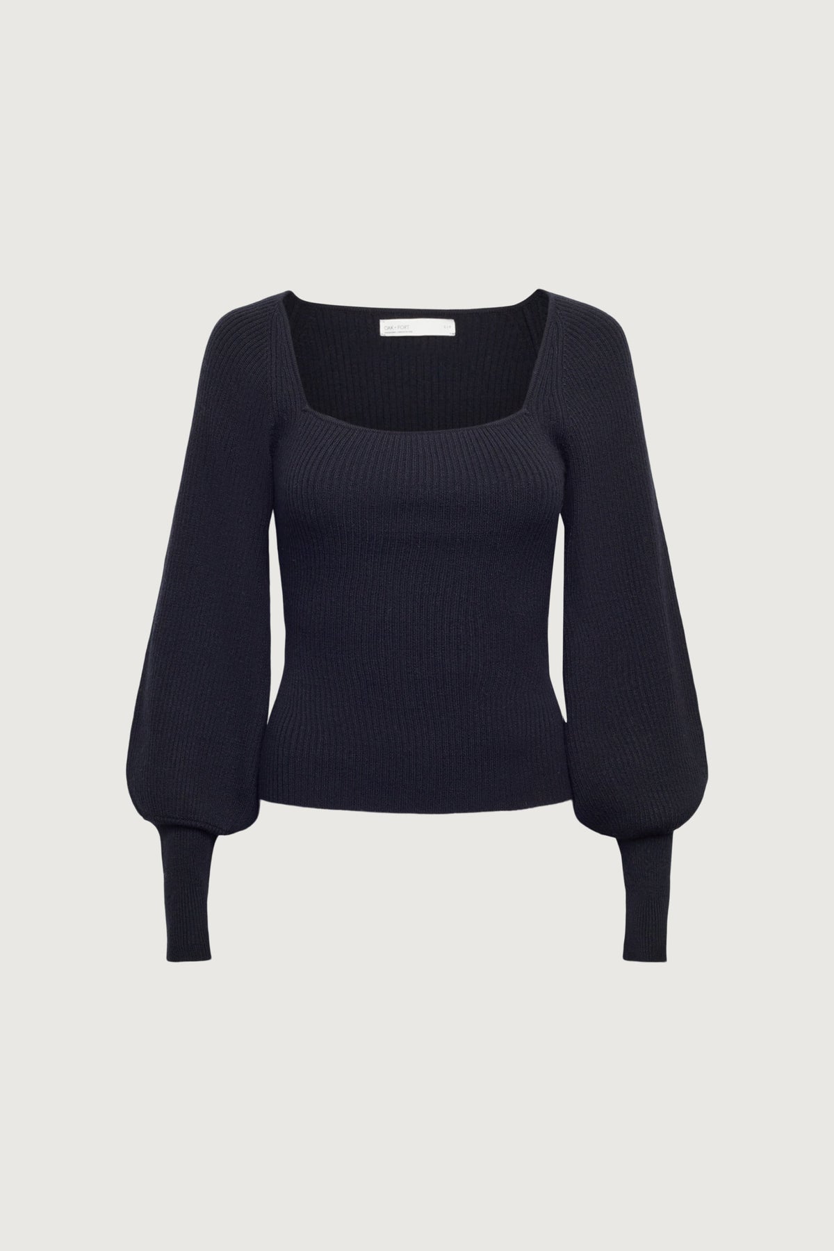 SQUARE NECK SWEATER