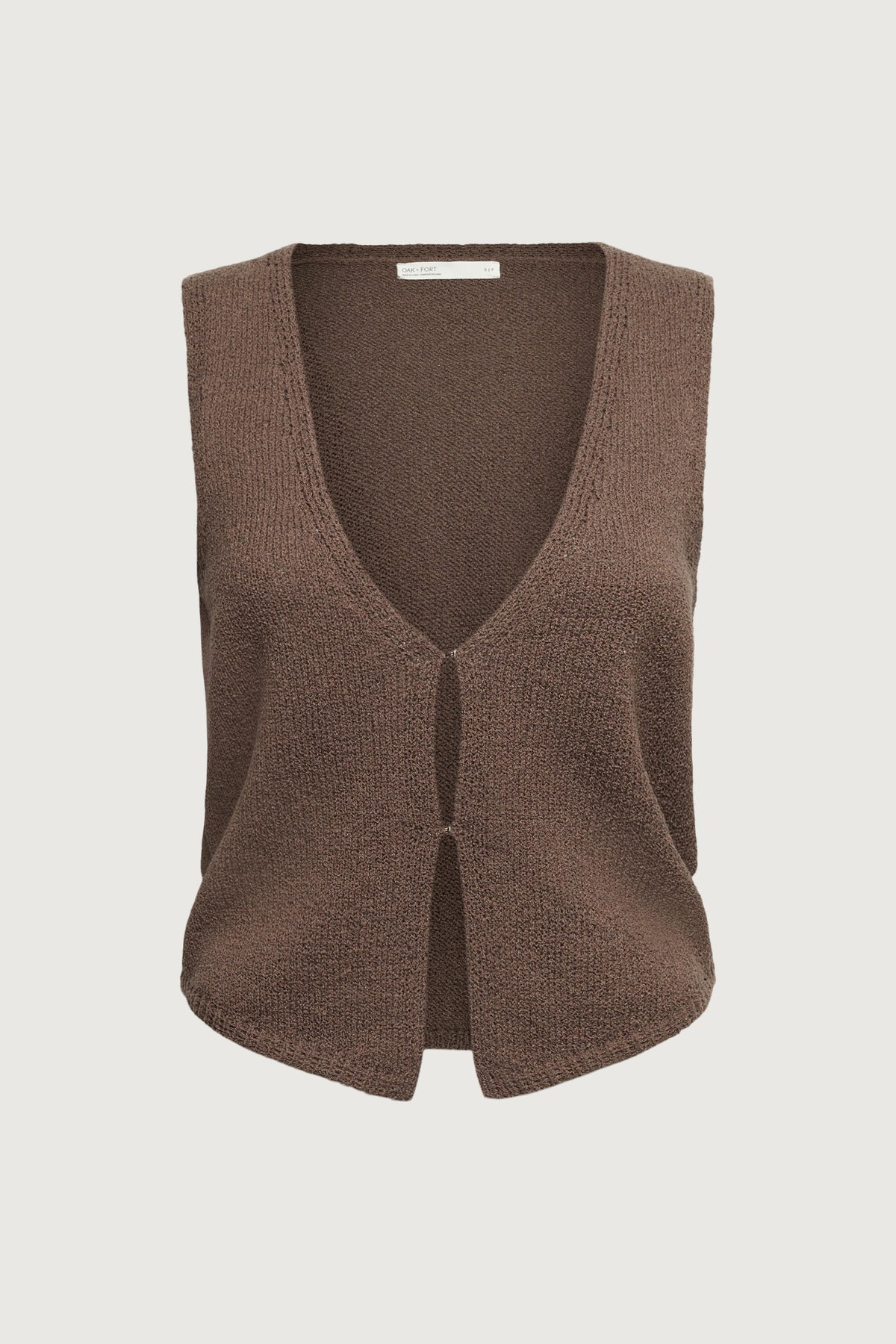 OPEN FRONT KNIT TANK