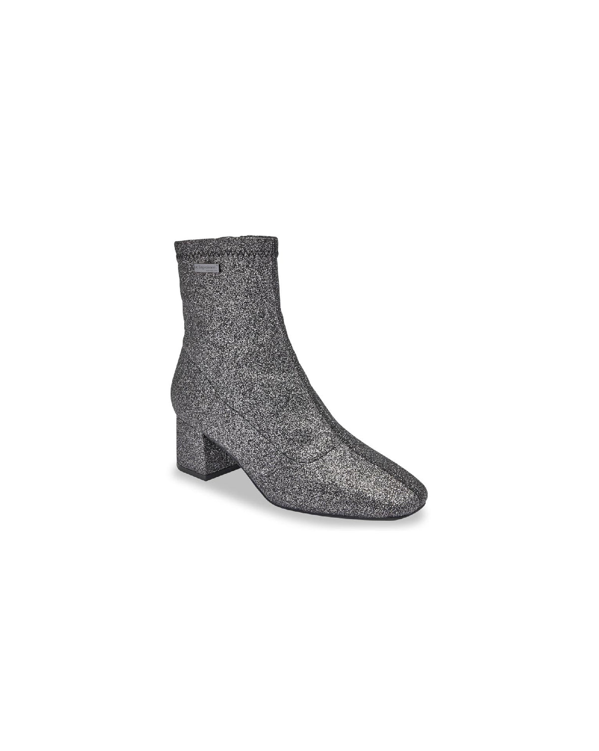 Danita Heeled Ankle Boots - Sparkly Black