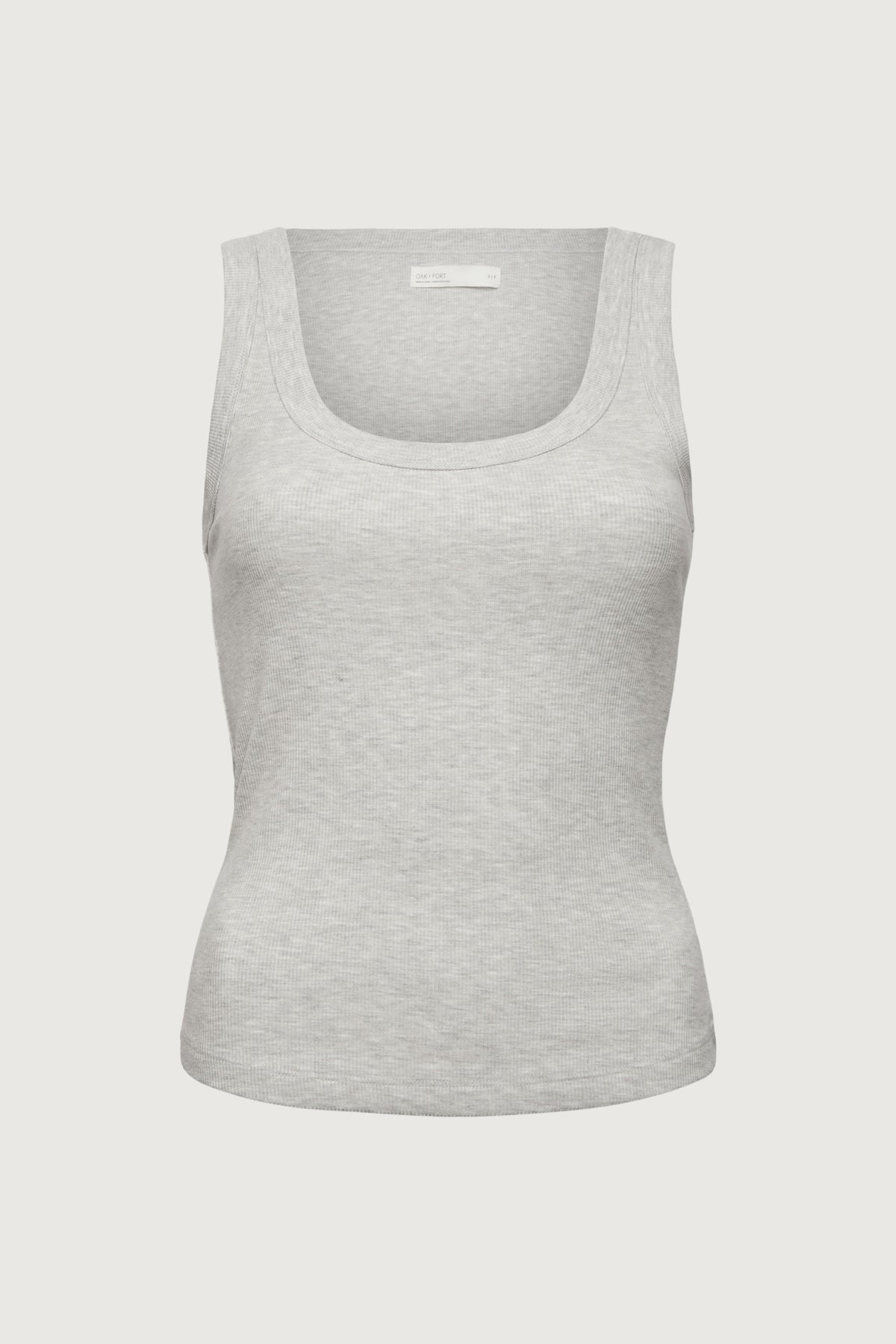 RIBBED MODAL SCOOP NECK TANK TOP