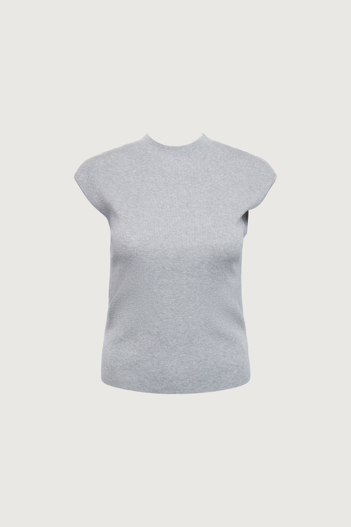 CLASSIC SLEEVELESS KNIT TOP